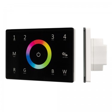 028405 Панель Sens SMART-P85-RGBW Black 