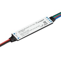 Миниатюрный контроллер SMART-K47-RGB (12-24V, 3x1A, 2.4G)
