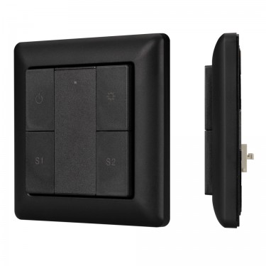 панель DALI-223-1G-2S-IN-BLACK