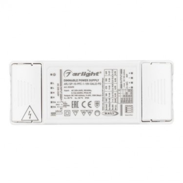 Блок питания ARJ-SP-10-PFC-1-10V-DALI2-PD (10W, 100-440mA)