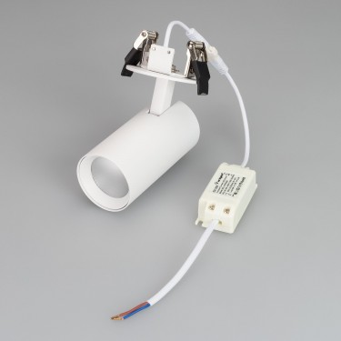 Светильник LGD-LUMOS-R55-9W Warm3000 (WH, 25 deg, 230V)