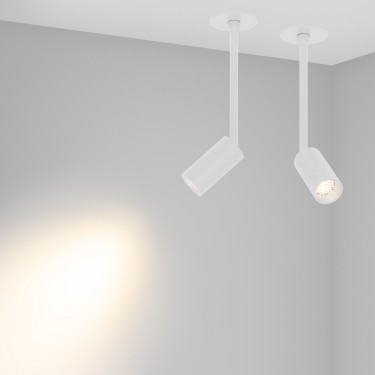 Светильник LGD-PERISCOPE-R35-6W Warm3000 (WH, 24 deg, 230V)