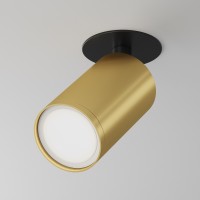 Светильник FOCUS S GU10 черный/матовое золото C049CL-U-1BMG