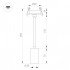 Светильник LGD-PERISCOPE-R35-6W Day4000 (BK, 24 deg, 230V)