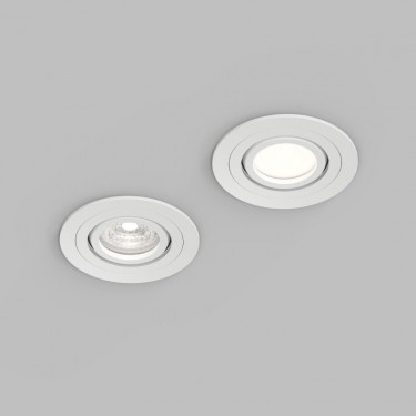 Встраиваемый светильник IP44 GU10 HYDRO белый DK2110-WH