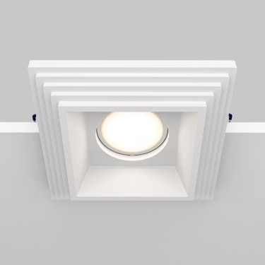 Гипсовый светильник Gyps Modern GU10 DL005-1-01-W