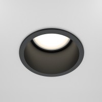 Встраиваемый светильник Рейф/Reif GU10 черный DL049-01B