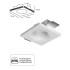 Встраиваемый светильник Invisible GU10 белый A9283PL-1WH