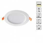 Встраиваемый светильник Luna 7W 3000K белый 357572 Встраиваемый светильник Luna 7W 3000K белый 357572