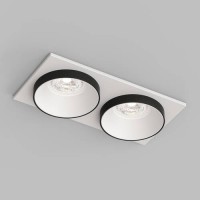 Встраиваемый светильник 2xGU10 черный DK2422-BK