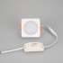 Светильник с контурным свечением LTD-80x80SOL-5W Warm White 3000K