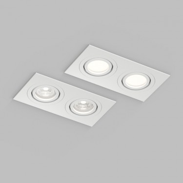Встраиваемый светильник HYDRO 2xGU10 DK2112-WH Встраиваемый светильник HYDRO 2xGU10 DK2112-WH