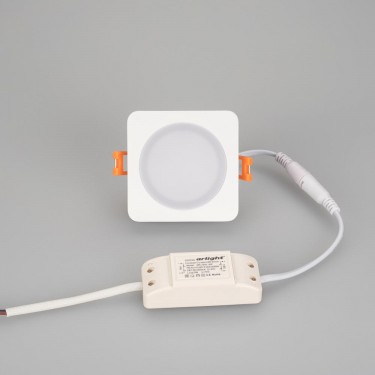 Светильник с контурным свечением LTD-80x80SOL-5W Day White 4000K Светильник с контурным свечением LTD-80x80SOL-5W Day White 4000K