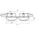 Встраиваемый светильник Lightstar Ocula 011824