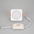 Светильник с контурным свечением LTD-96x96SOL-10W Day White 4000K