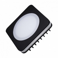 Светильник с контурным свечением LTD-80x80SOL-BK-5W Warm White