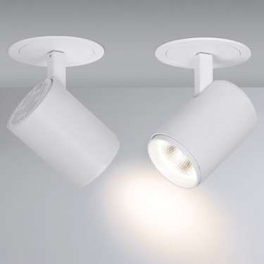 Светильник LGD-LUMOS-R62-9W Warm3000 (WH, 25 deg)