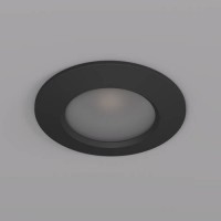 Влагозащищенный светильник GU10 черный DK3016-BK Влагозащищенный светильник GU10 черный DK3016-BK