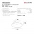 Встраиваемый светильник Карап/Karup GU5.3 черный золотой DK3026-BG
