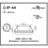 Встраиваемый светильник IP44 GU5.3 Damla 370386