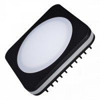 Светильник с контурным свечением LTD-96x96SOL-BK-10W Warm White
