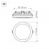 Светодиодная панель LTD-115SOL-15W Day White
