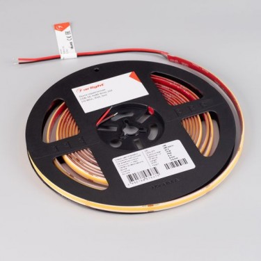 Лента герметичная COB-SE-X480-8mm 24V Warm3000 (10 W/m, IP65, 5m)