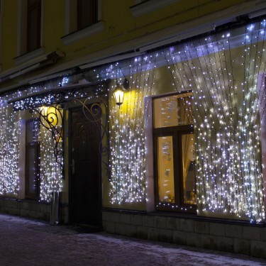Светодиодная гирлянда Занавес ARD-CURTAIN-PRO-2000x3000-BLACK-760LED-STD WHITE (230V, 70W)