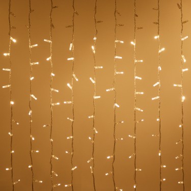 Светодиодная гирлянда Занавес ARD-CURTAIN-CLASSIC-2000x9000-CLEAR-2200LED Warm (230V, 120W)