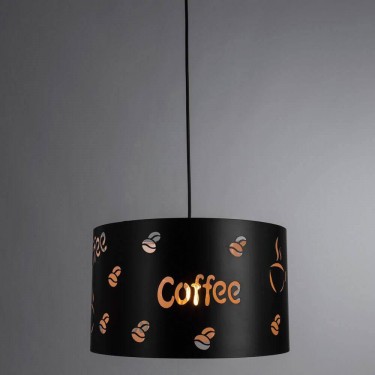 Подвесной светильник Caffetteria E27 черный A1233SP-1BK