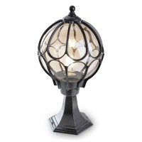 Ландшафтный фонарь E27 черный Feron PL3804 06346