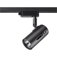 Трековый светильник GU10 черный Pipe 370412 Трековый светильник GU10 черный Pipe 370412