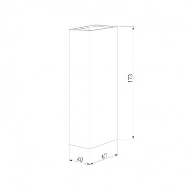 Фасадный светильник Blaze 35136/W 6W 4000К белый Фасадный светильник Blaze 35136/W 6W 4000К белый