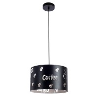 Подвесной светильник Caffetteria E27 черный A1233SP-1BK