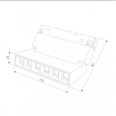 Магнитный светильник 6W 4200K HL01 Slim Magnetic 85009/01 Магнитный светильник 6W 4200K HL01 Slim Magnetic 85009/01