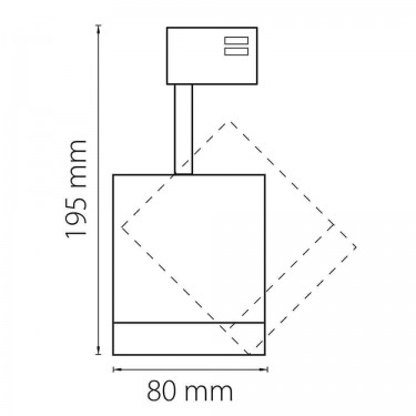 Трековый светильник Canno Led 15W 4000K белый 301564 Трековый светильник Canno Led 15W 4000K белый 301564