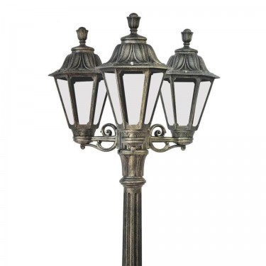 Уличный фонарь Ricu Bisso/Rut 3L E26.157.S30.BXF1R