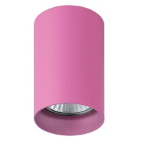 Потолочный светильник Rullo GU10 розовый 214432