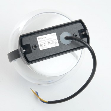 Настенный светильник 14W 4000К черный Feron DH502 11703