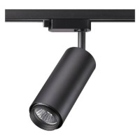 Трековый однофазный светильник GU10 черный Pipe 370414 Трековый однофазный светильник GU10 черный Pipe 370414