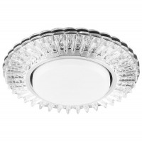 Светильник с LED подсветкой GX53 прозрачный Feron CD4025 29539