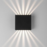 Фасадный светильник Sole 35149/D 5W 4000К черный