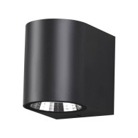 Фасадный светильник Opal 8W 4000K черный 358294