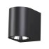 Фасадный светильник Opal 8W 4000K черный 358294