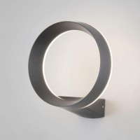 Уличный настенный светильник Ring 1710 Techno Led серый