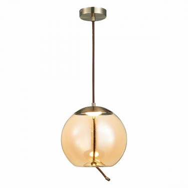 Подвесной светильник Ozzio 10W 3000K бронза SL6108.313.01