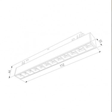 Магнитный светильник 6W 4200K SL01 Slim Magnetic 85004/01