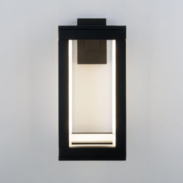 Уличный настенный светильник Frame 1527 Techno Led черный Уличный настенный светильник Frame 1527 Techno Led черный
