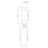 Фасадный светильник Atlas 2хGU10 черный A3503AL-2BK
