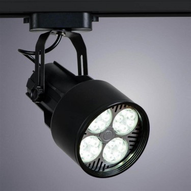 Трековый светильник Lyra E27 черный A6252PL-1BK